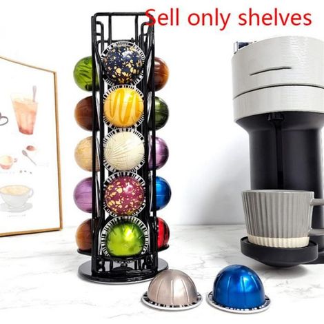 Support de Dosettes de Café pour Vertuo Line, Support de Dosettes de Café, Présentoir de 20 Tasses, Organisateur de Rangement, (1/5)