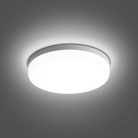 Plafonnier LED Rond 6500K,24W/2000LM/IP20 étanche Ultra Mince Plafonnier Salle de Bain,Modernes Simples Plafonnier LED Sans Fil pour Chambre Salon Couloir Cuisine Bureau (1/5)
