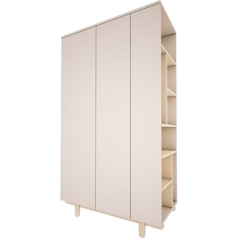 Armadio 2 ante Romy beige 190cm