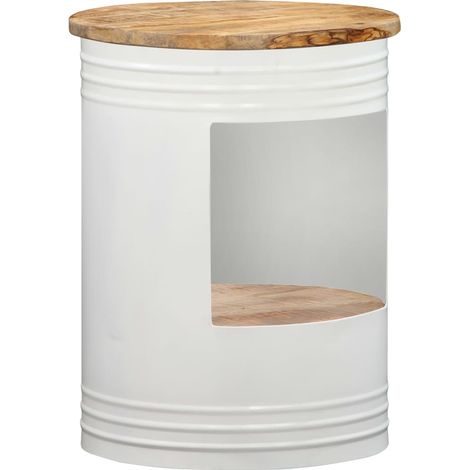 Table basse Contemporain - Bout de canapé Table Café - 43x55 cm Bois de manguier solide Chic-228175 (1/5)