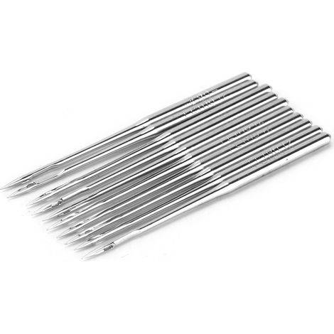 Aiguilles pour machines à coudre industrielles Flying Tiger, aiguilles pour machines à coudre à plat, aiguilles haute vitesse DB Flying Tiger n° 12 (1/5)