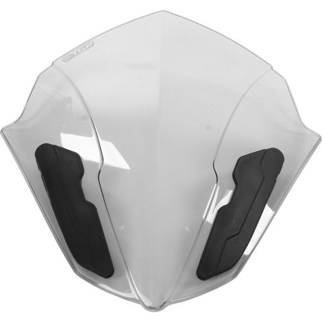de pare brise gris pour moto de course pièce de rechange