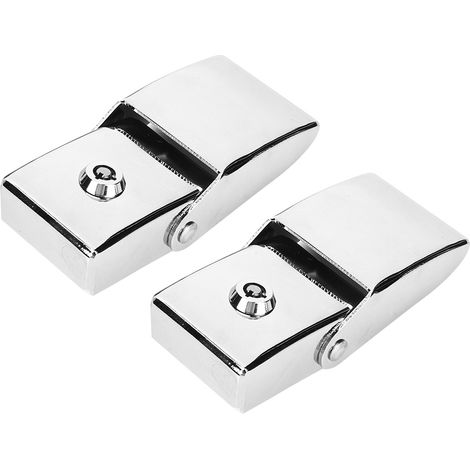 2x Capot Crochet Verrou Languette Acier Inoxydable pour Jeep Wrangler 2007-2017, Loquet de Fixation Extérieur (1/5)