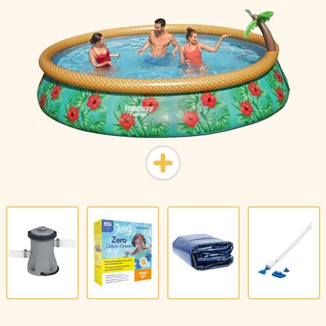 Bestway Bestway Fast Set Ronde - 457x84 cm - 5-pièces S196 (1/5)