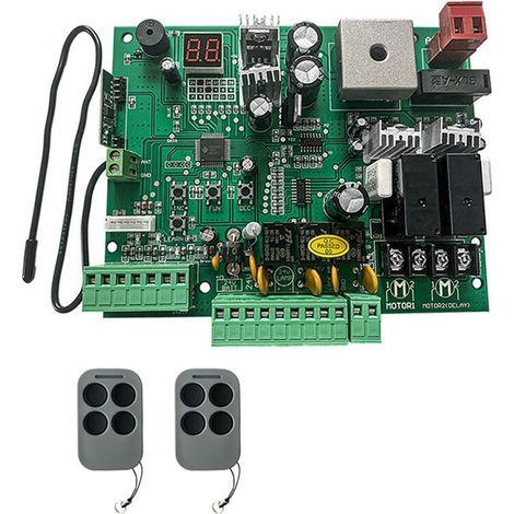 Carte PCB Universelle 24 V pour Ouvre-Porte Battant Automatique à Double Bras, Panneau de Commande, Système de Centre de Contrôle Intelligent A