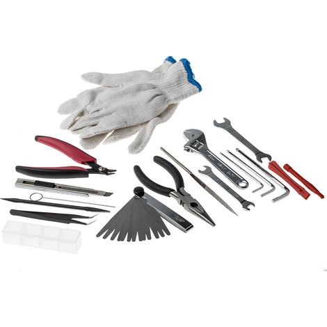 Mallette à outils Réparation d'imprimante 3D RS PRO, Jeu de 19 pièces ( Prix pour 1 ) (1/2)
