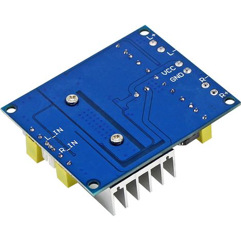 High-end TDA7492 digital amplifier board, 12V/24V dual-channel 50W mono BTL 100W 4Ω module (1/4)