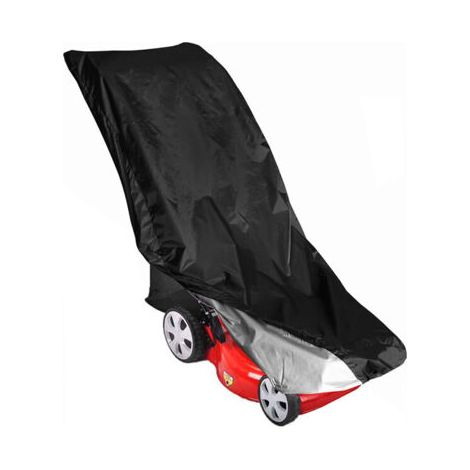 Housse de tondeuse à gazon imperméable et anti-poussière en polyester 210D avec cordon de serrage-NANOTEH (1/5)