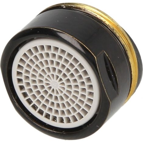 Mousseur turbolateur, aspiration d'air M 24 x 1 FM, LongLife, moka