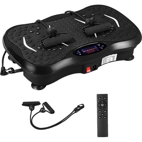 Máquina de vibración corporal completa con plataforma, 99 niveles de velocidad, altavoz Bluetooth, UE (1/2)