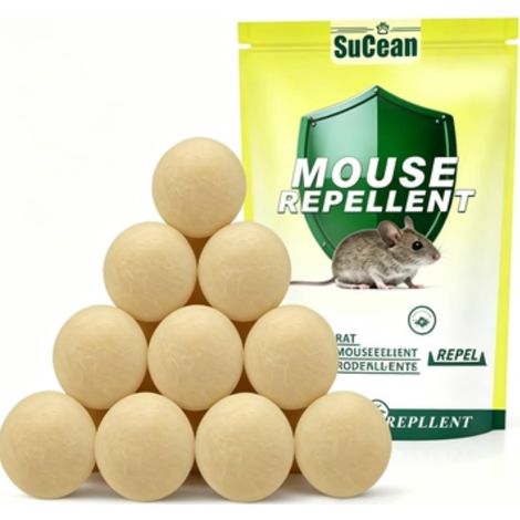 répulsifs Anti-Rats et Souris pour la Maison et la Voiture, Mieux Que Les ultrasons, Convient pour Cuisine, Garage, Grenier et Autres endroits, 10 PCS (1/5)