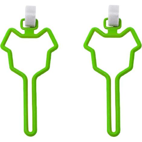 Support de sac à excréments pour chien, 2 pièces, pour laisse, corde de Traction, distributeurs de toilettes, mains libres, Clip pour marcher le (1/5)