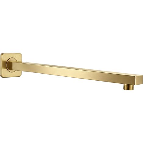 Rea Quadratischer Duscharm Js-9022bg 40cm Brush Gold (1/5)