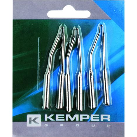 Sodise – Pack de 3 pointes de rechange pour fer à souder 100W – Panne en pointe pour travaux fins – Compatible avec fer Kemper