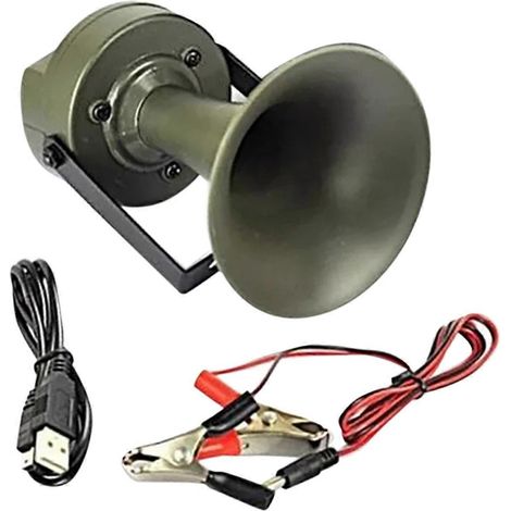 Sound Caller 35W 125dB Outdoor-MP3-Lautsprecher mit integriertem Timer, 182 Vogelgesängen und Desert Machine LCD-Bildschirm (1/5)