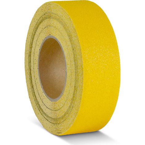 Moravia Antirutsch-Belag gelb verformbar selbstklebend auf Rolle 50 mm x 18,3 m (1/2)