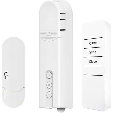 Rideaux intelligents avec télécommande Bluetooth, moteur de rideau électrique automatique, ouverture automatique des rideaux et connexion Wi-Fi externe (1/5)