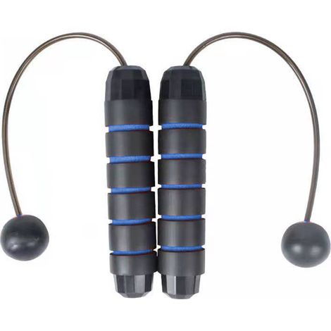 Corde à sauter lestée sans corde, pour l'entraînement, la remise en forme, la perte de poids, les exercices pour adultes, enfants et débutants (1/5)