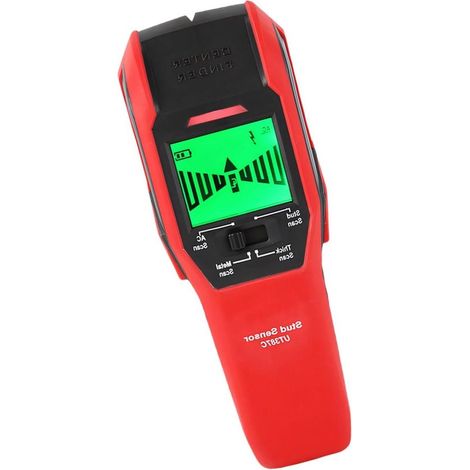 Wandscanner-Detektor – Balkensucher mit Metallfunktion – Wände prüfen – 4-in-1-Erkennungsmodi – 186 x 70 x 44 mm (1/5)