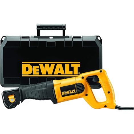 Dewalt – Scie sabre filaire 1050W – Capacité de coupe bois 310mm – Changement de lame sans outil – Coffret de transport inclus - DW304PK-QS (1/10)