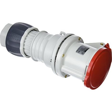 Gewiss PRESE MOBILI HP - IP44/IP54 - 3P+N+E 63A 346-415V 50/60HZ - ROSSO - 6H - CONTATTI A VITE, GW63021H