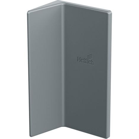 Hettich SAH 500 Abdeckkappe A 16-20mm Rueckwandversprung Kunststoff grau rechts