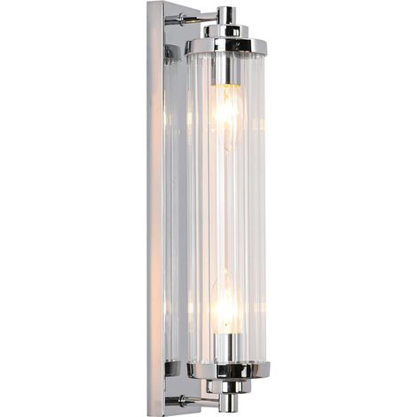 Lampada da parete a LED Light Prestige Lorenzo II incolore a 2 punti luce (1/5)