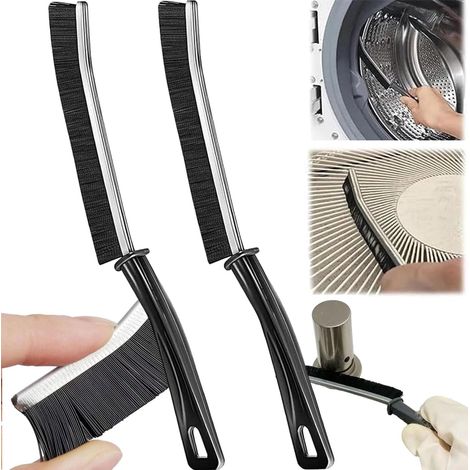 2 Pièces Brosse Nettoyage, Poils Durs Nylon, Ergonomique, Pour Joints Carrelage, Salle De Bain, Cuisine (1/5)