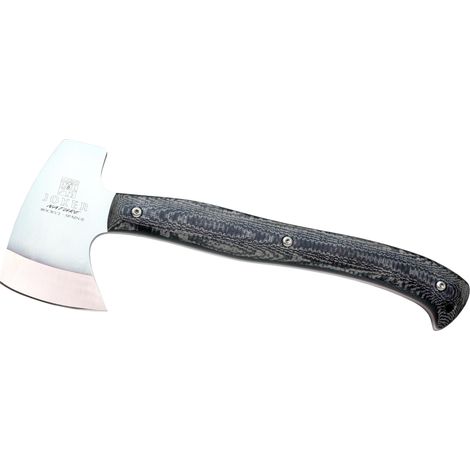 Hache Joker Nature lame acier 12 cm manche micarta (1/2)