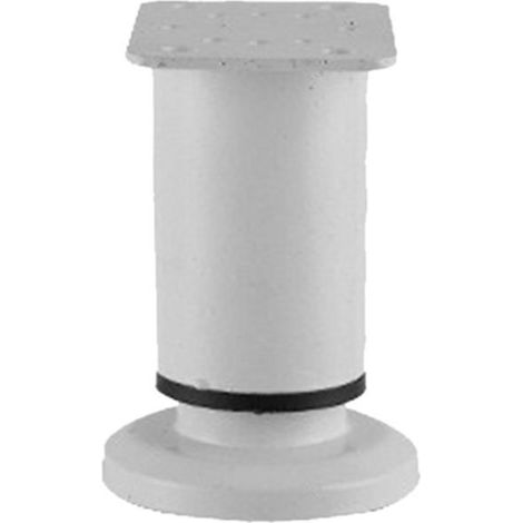 Pied Support Télescopique Métal-1, Blanc,Standard, Armoire Lit Canapé Chaise, Accessoire Maison Aucunely (1/5)