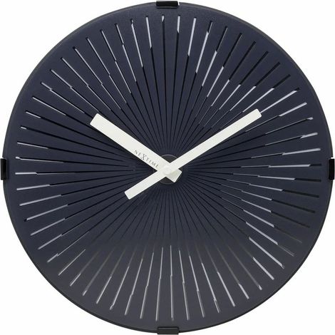 NeXtime 3224 Motion Star Reloj de Pared, Blanco, 30.5 cm (1/3)