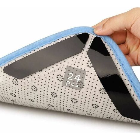 Lot de 24 tapis antidérapants, tapis antidérapants, tapis antidérapants, tapis antidérapants auto-adhésifs, tapis antidérapants auto-adhésifs, pour cuisine (1/4)