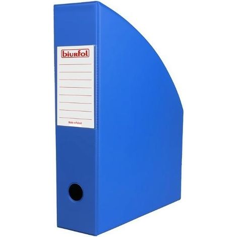 Blauer Dokumentenbehälter 7 cm
