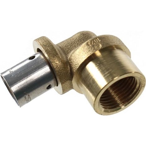 Coude PER à sertir Ø20x1,9 - Femelle fixe 3/4" (20/27) - IBP Bänninger (1/2)