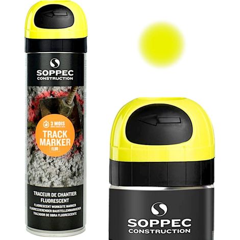 SOPPEC SPRAY GEODESIGN TRACK MARKER GIALLO 500ML - MTP GEO YELLOW