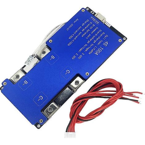 4S 12V 100A Lithium-Eisenphosphat-Batterieschutzschaltung mit BMS und symmetrischer Last (1/5)