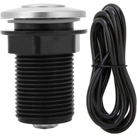Interrupteur à air indésirable interrupteur automatique bouton + kit tuyau pneumatique, 32mm (1/5)