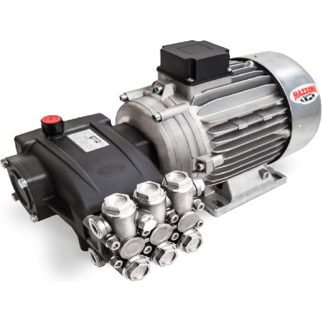 MAZZONI 43 lt/min 170 BAR 15 KW trifase ELETTROPOMPA CON POMPA CARWASH