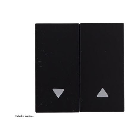 Enjoliveur interrupteur volet roulant gallery night HAGER WXD300N (1/5)