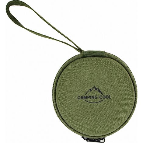 Mini pochette de rangement en EVA vert armée pour accessoires de camping vert eva 14 × 8,5 × 11 cm 100 g – Livraison gratuite