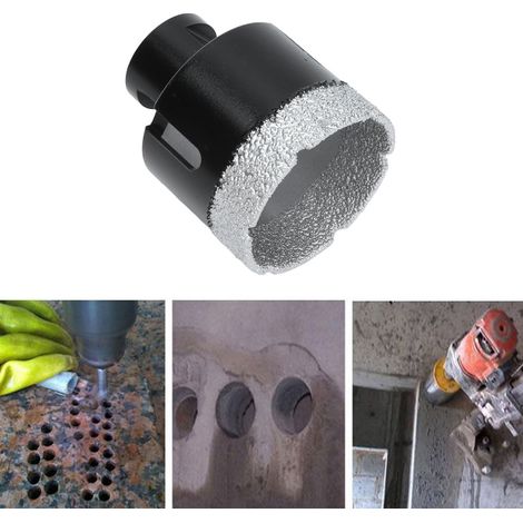 Vakuumgelöteter Diamantbohrer M14, schwarzgelöteter Bohrer M14, 50 mm (1/5)