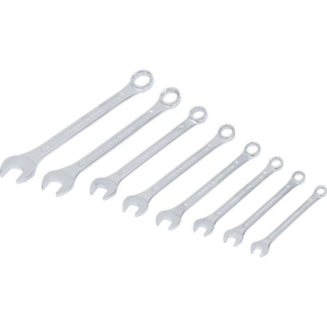 Set chiavi regolabili bgs acciaio cromo vanadio cromato 8 pezzi (1/4)