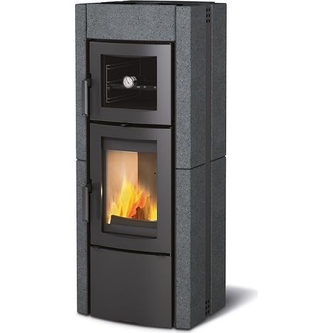Kaminofen Ester Forno Evo Vulcan Naturstein, 8,2 kW