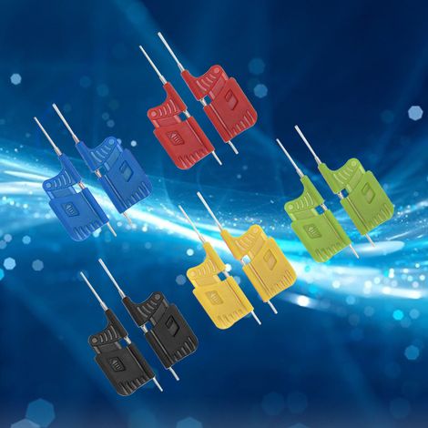 Pince de test SDK08, pince ultra-compacte pour broches de puce, lot de 10 (1/5)