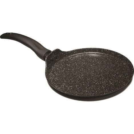 Sartén Tiross para crepes, tortitas, revestimiento antiadherente. Apto para todos los tipos de cocina y para el lavavajillas., acrílico, 28 cm