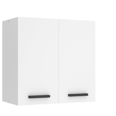Belini Hängeschrank Küche, Küchenschränke SG2. Breite 60 cm. Oberschrank mit 2 Türen, Küchenhängeschränke, Wandschrank Hängend, Weiß matt (1/5)