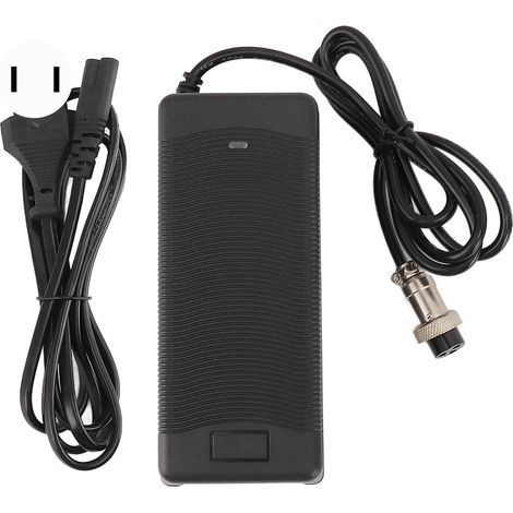 Chargeur pour scooter électrique 54,6V 2A avec connecteur métallique GX16, protection anti-interférence et anti-surcharge, prise US 100-240V (1/5)