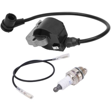 Vtizikl Bobine d'allumage de scie à chane 503639801 Remplacement en cuivre pour Husqvarna 394 394XP 395 395XP