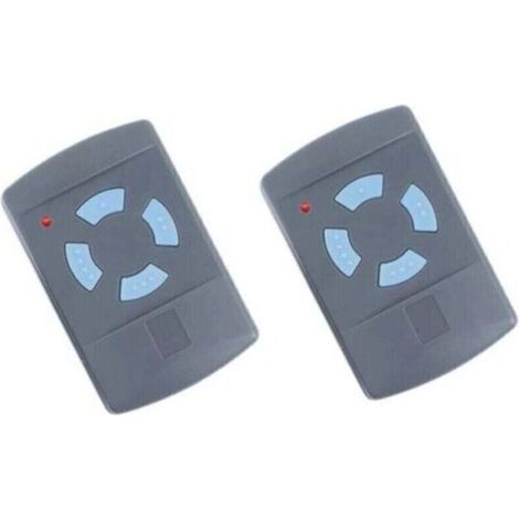 2er-Pack Sdre HSM4 868 MHz Garagentor-Fernbedienung mit 4 Tasten, Blau. Ersetzt Hörmann 868 MHz Sender: HS4, HSM2, HSP4, HS1, Tubauto HSM4 und HS4. (1/4)