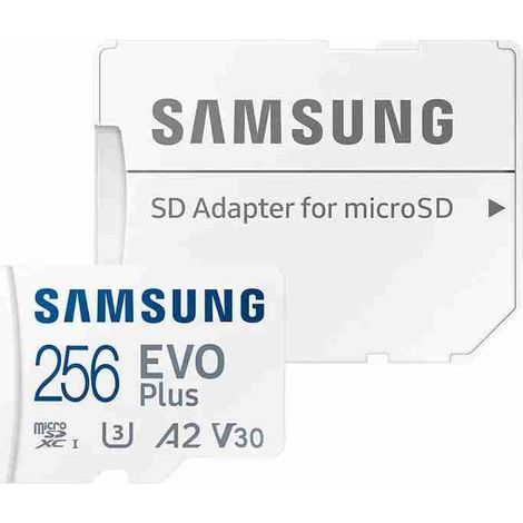 SAMSUNG-MB-MC256SA Carte microSD HANWHA SAMSUNG-MB-MC256SA EVO Plus 256 Go MicroSD